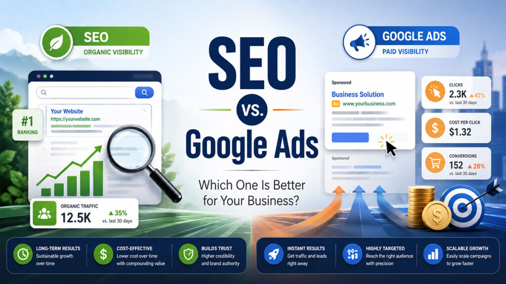 seo vs google ads